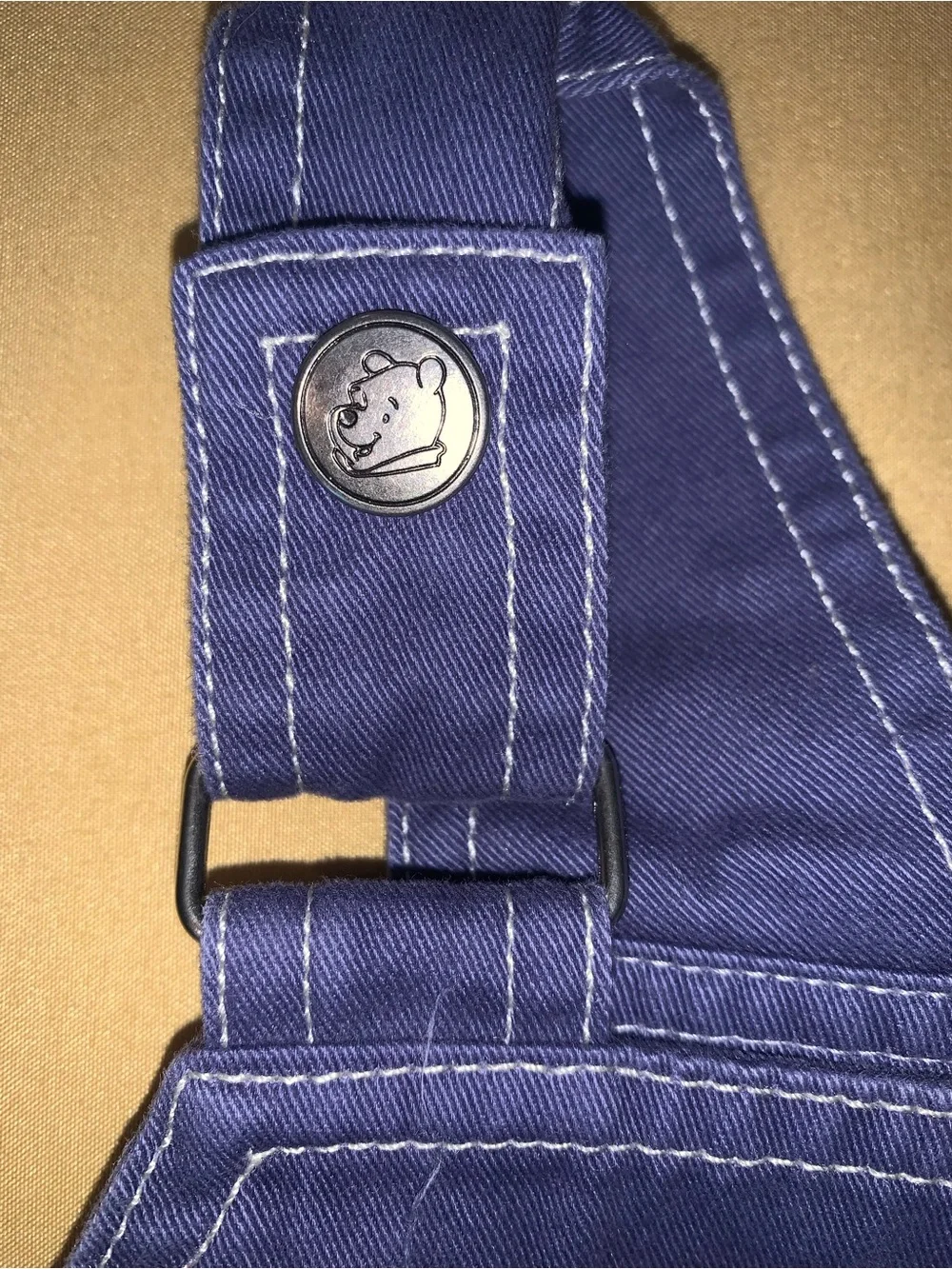 Tigger Y2K Bib Overalls Blue baby size 6 months